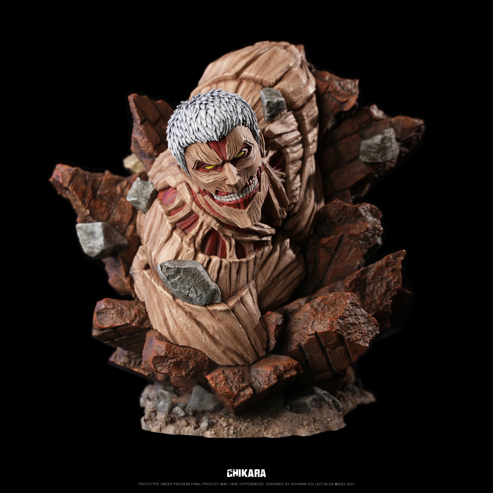 chikara studio 進撃の巨人　ライナーブラウン　ガレキスタチュー Chikara Studio - Reiner Braun Edition - Dream of Animes